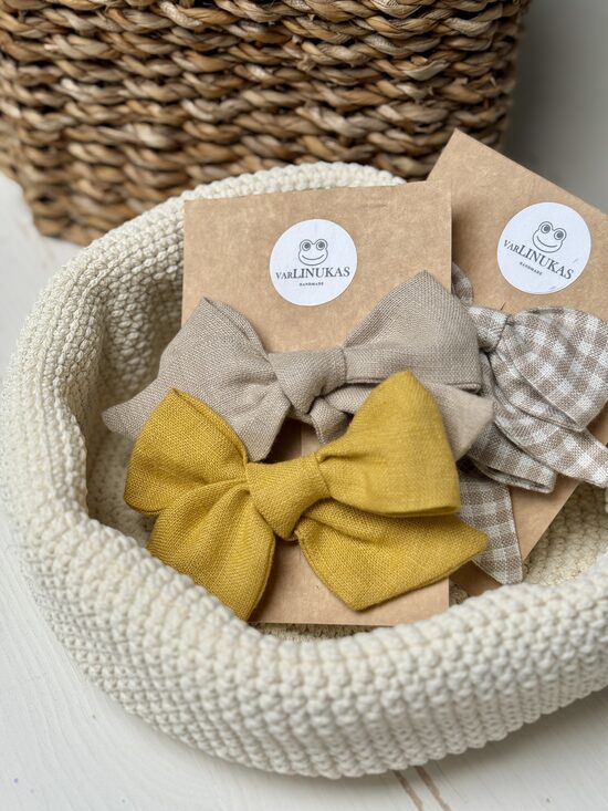 Segtukai (2 vnt.) - ssmėlio/geltona