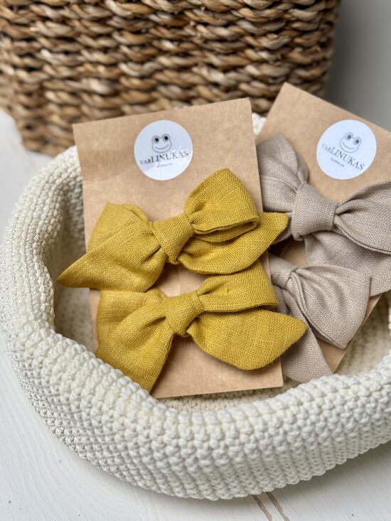 Segtukai (2 vnt.)  - geltona