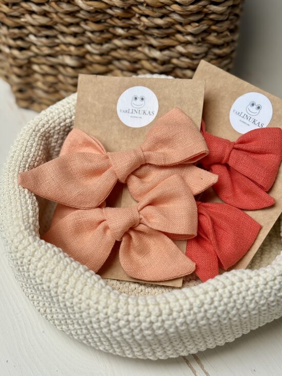 Segtukai (2 vnt.) - persikinė