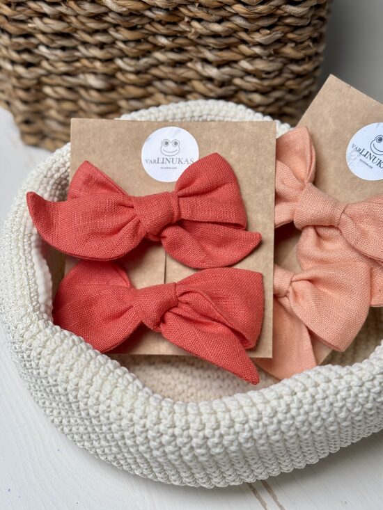 Segtukai (2 vnt.) - koralinė