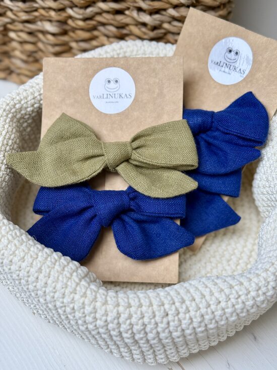 Segtukai (2 vnt.) - žalias/mėlynas