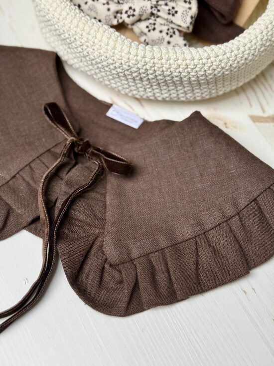 Klasikinė apykaklė - ruda