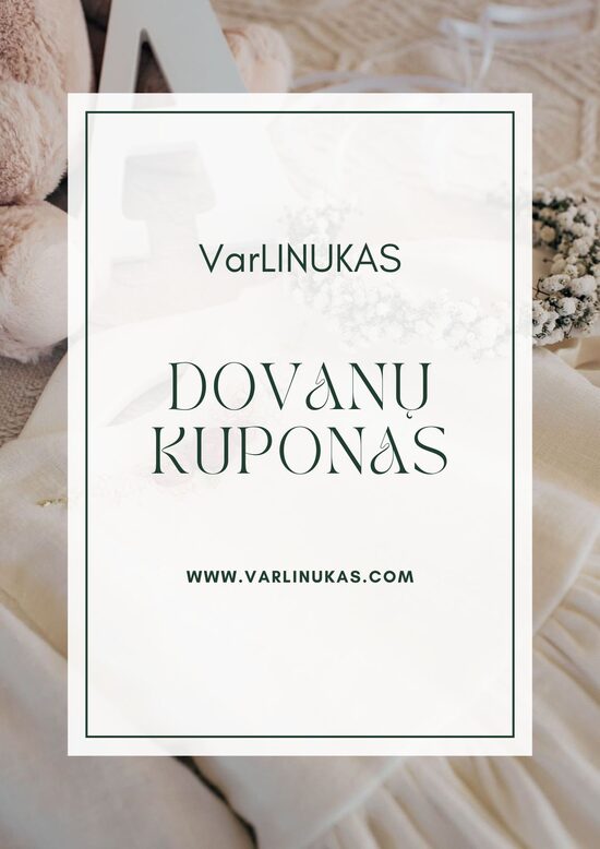 Dovanų kuponas (pasirinktina suma)