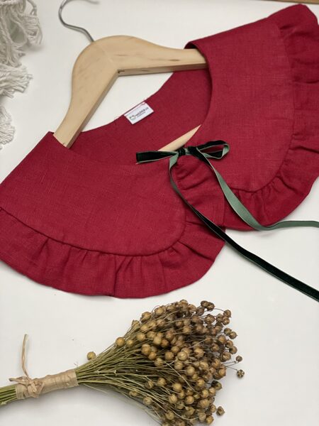 Moteriška apykaklė - sodri raudona